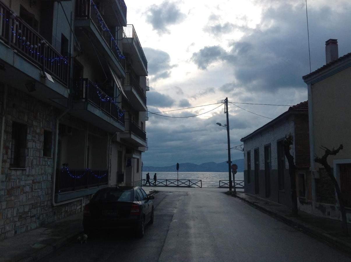 Filippos-Spectacular Area,,,,Panoramic,-Sea- View- Apartments-42M, Just Call On The Photo Number, For Price,Vacancy Etc,,-Next To Vallis Hotel,, 15Meters From Seaside!!! Agria Dış mekan fotoğraf