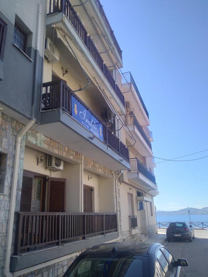 Filippos-Spectacular Area,,,,Panoramic,-Sea- View- Apartments-42M, Just Call On The Photo Number, For Price,Vacancy Etc,,-Next To Vallis Hotel,, 15Meters From Seaside!!! Agria Dış mekan fotoğraf