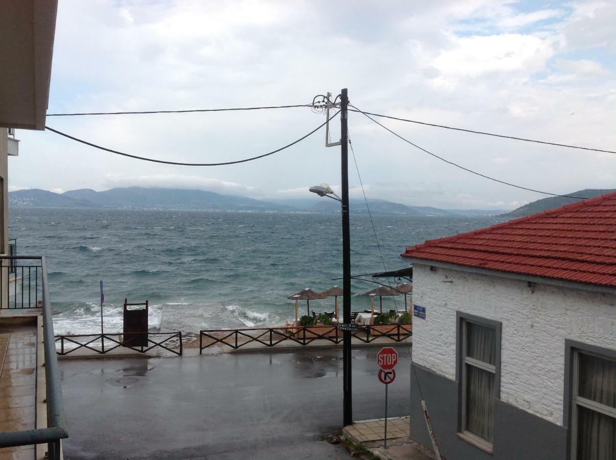 Filippos-Spectacular Area,,,,Panoramic,-Sea- View- Apartments-42M, Just Call On The Photo Number, For Price,Vacancy Etc,,-Next To Vallis Hotel,, 15Meters From Seaside!!! Agria Dış mekan fotoğraf